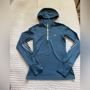 Adidas Primegreen AEROREADY Longsleeve Hooded 1/4 Zip